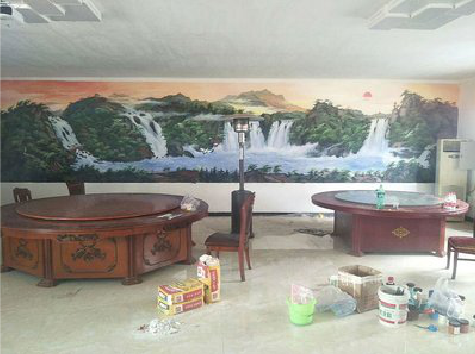 万载墙绘-写实风景