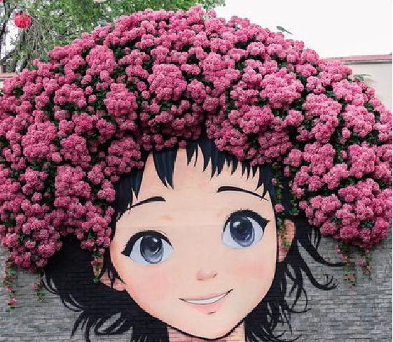 万载墙体彩绘-网红墙打卡