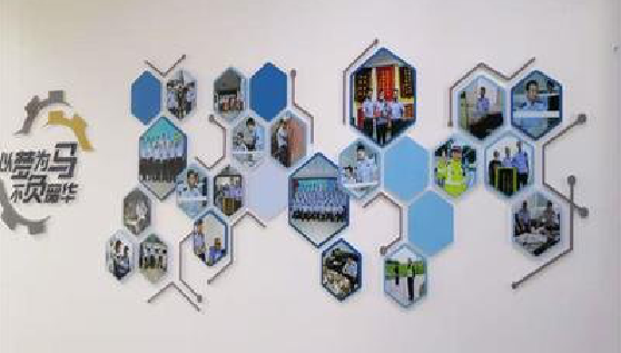 万载文化墙最常见的做法。