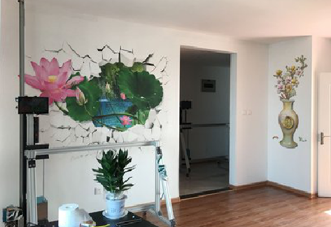 万载墙体彩绘相比墙纸的优势。