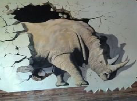 万载在墙绘中，如何绘制3D效果？