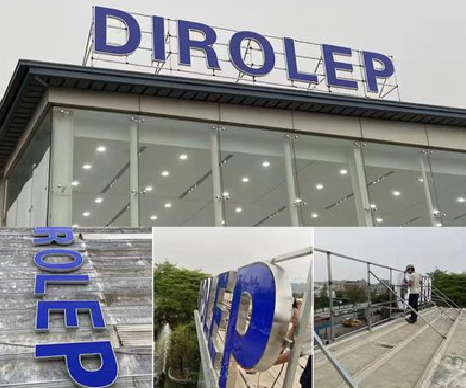 万载楼顶发光字安装的注意事项。